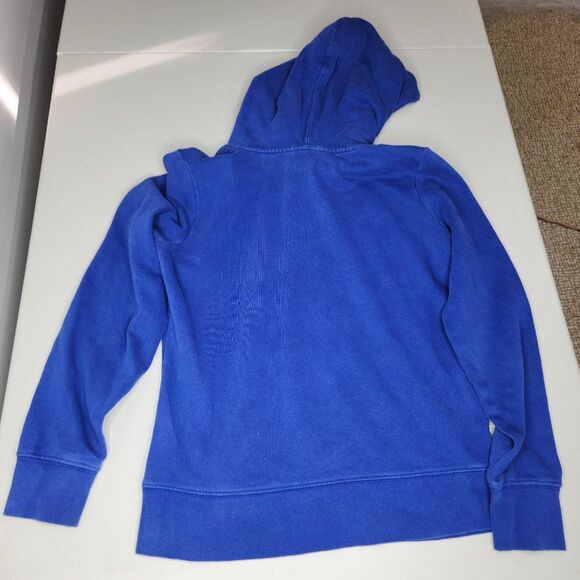 The North Face Royal Blue Logo Hoodie Pullover Sweater - size Small - Picture 6 of 6